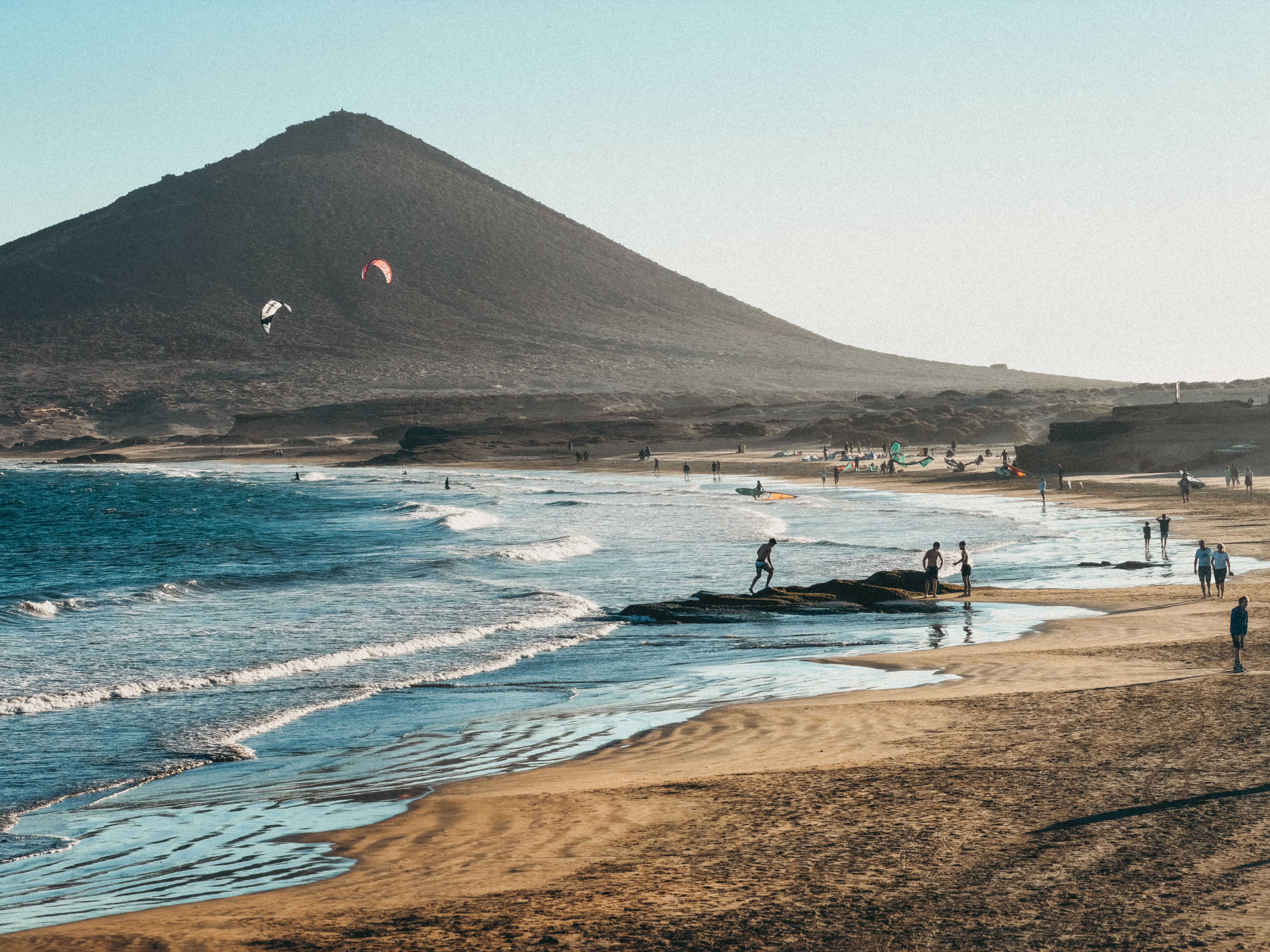 Playa de El Médano en Tenerife