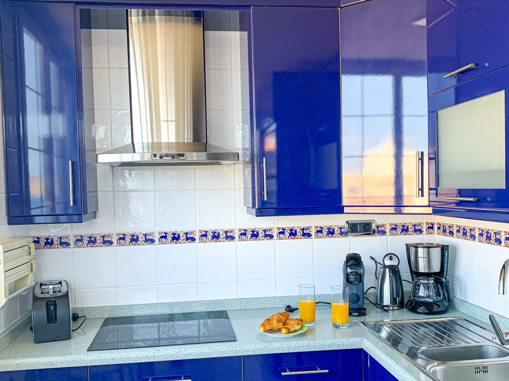 Cocina en alojamiento vacacional de El Médano