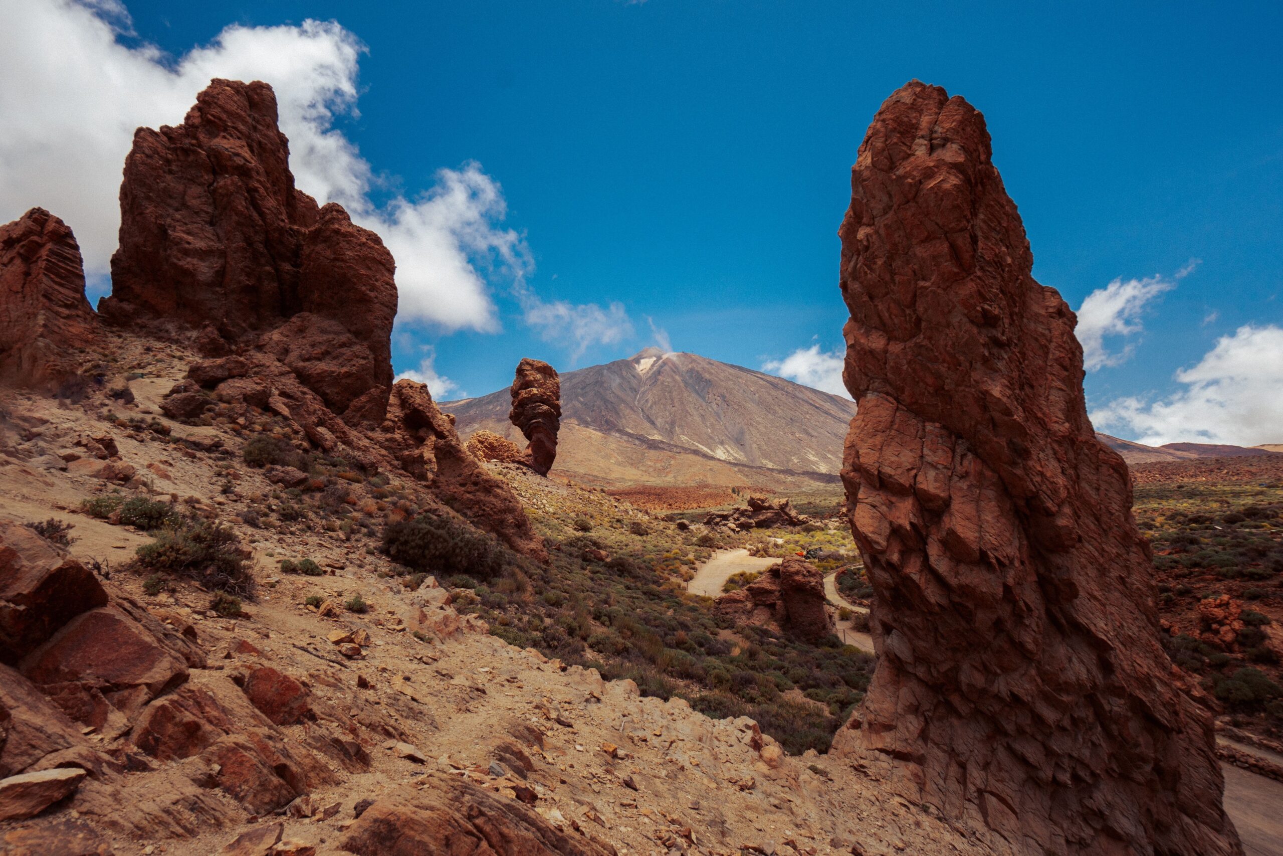 Parque Nacional del Teide desde el sur de Tenerife