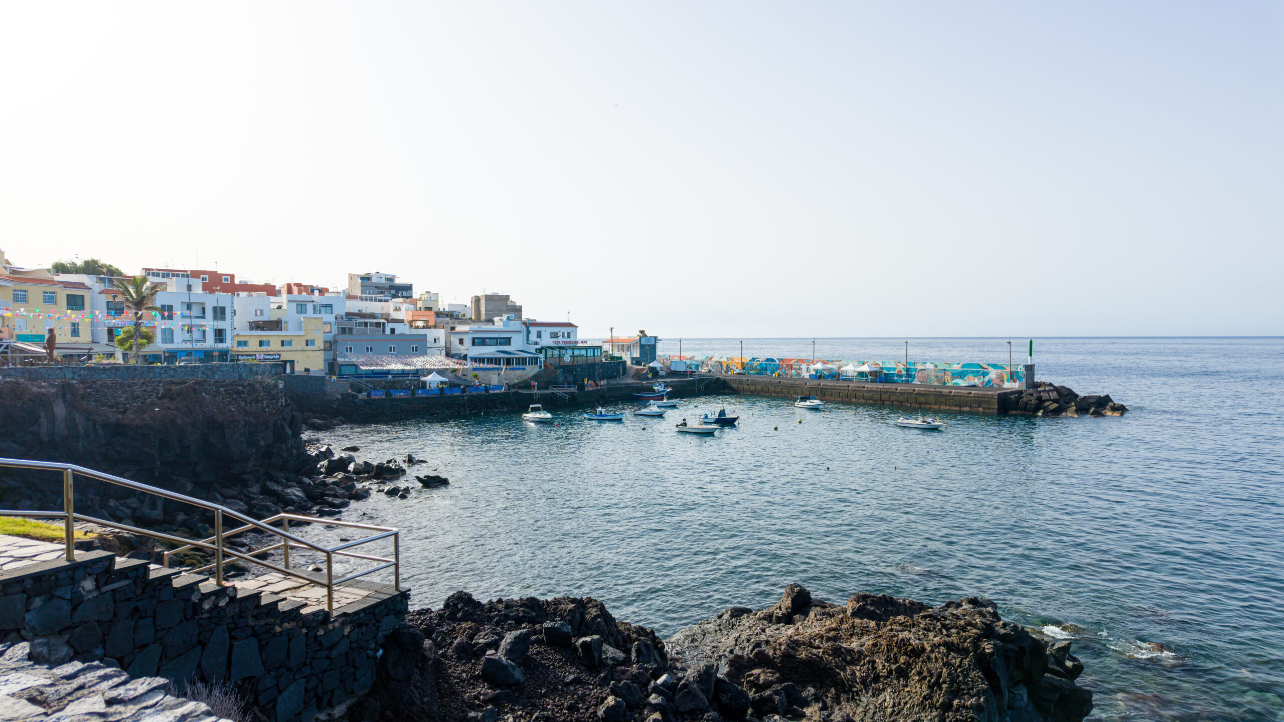 Puerto de Los Abrigos en Tenerife