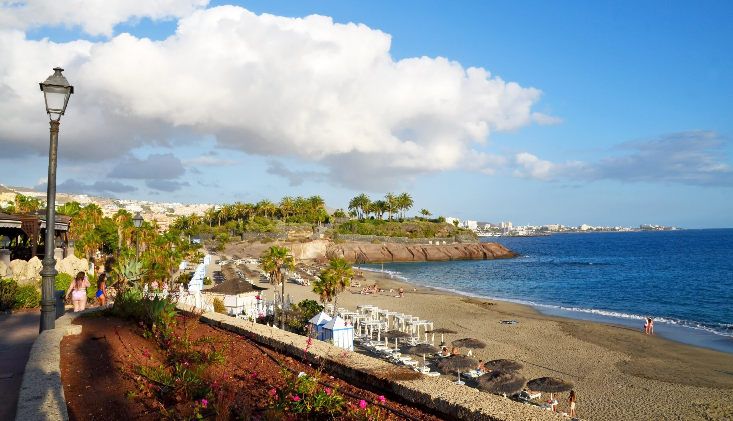 Playa del Duque en Costa Adeje, Tenerife